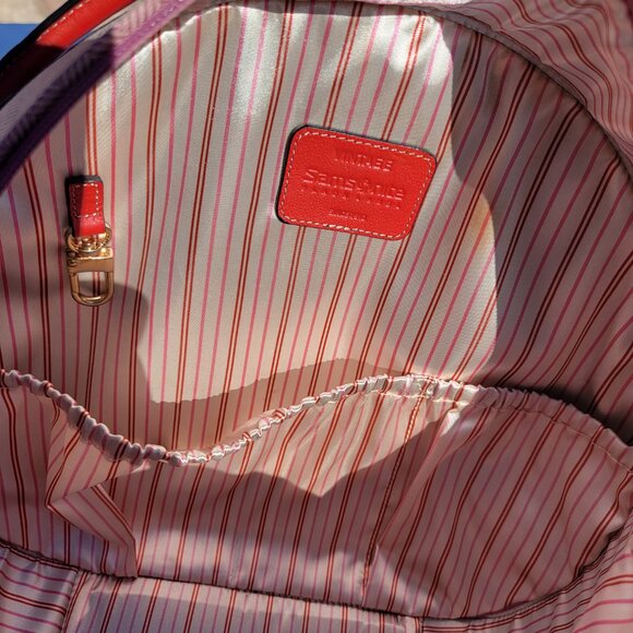 Alexander Mcqueen X Samsonite Black Label Round Red Carry-On Travel Bag - Picture 13 of 16